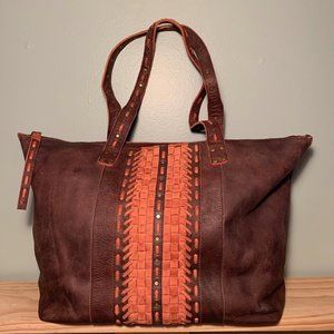 Leather Tote - Large